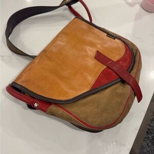 Ston Torbalski Multi-Tone Leather Crossbody Bag